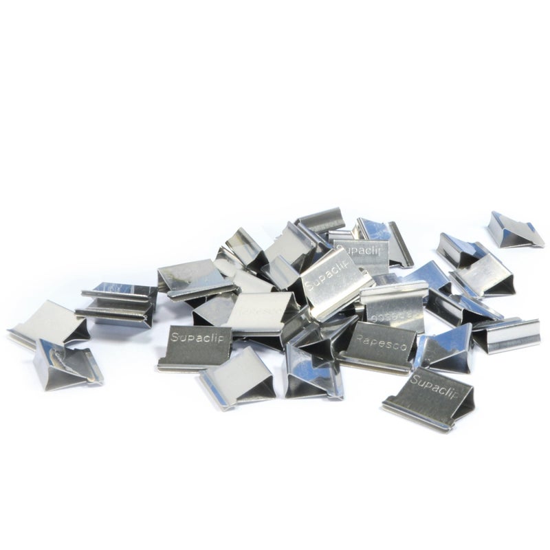 Rapesco Supaclip #40 Refills - Stainless Steel, Pack of 200 (CP20040S) - Image 2